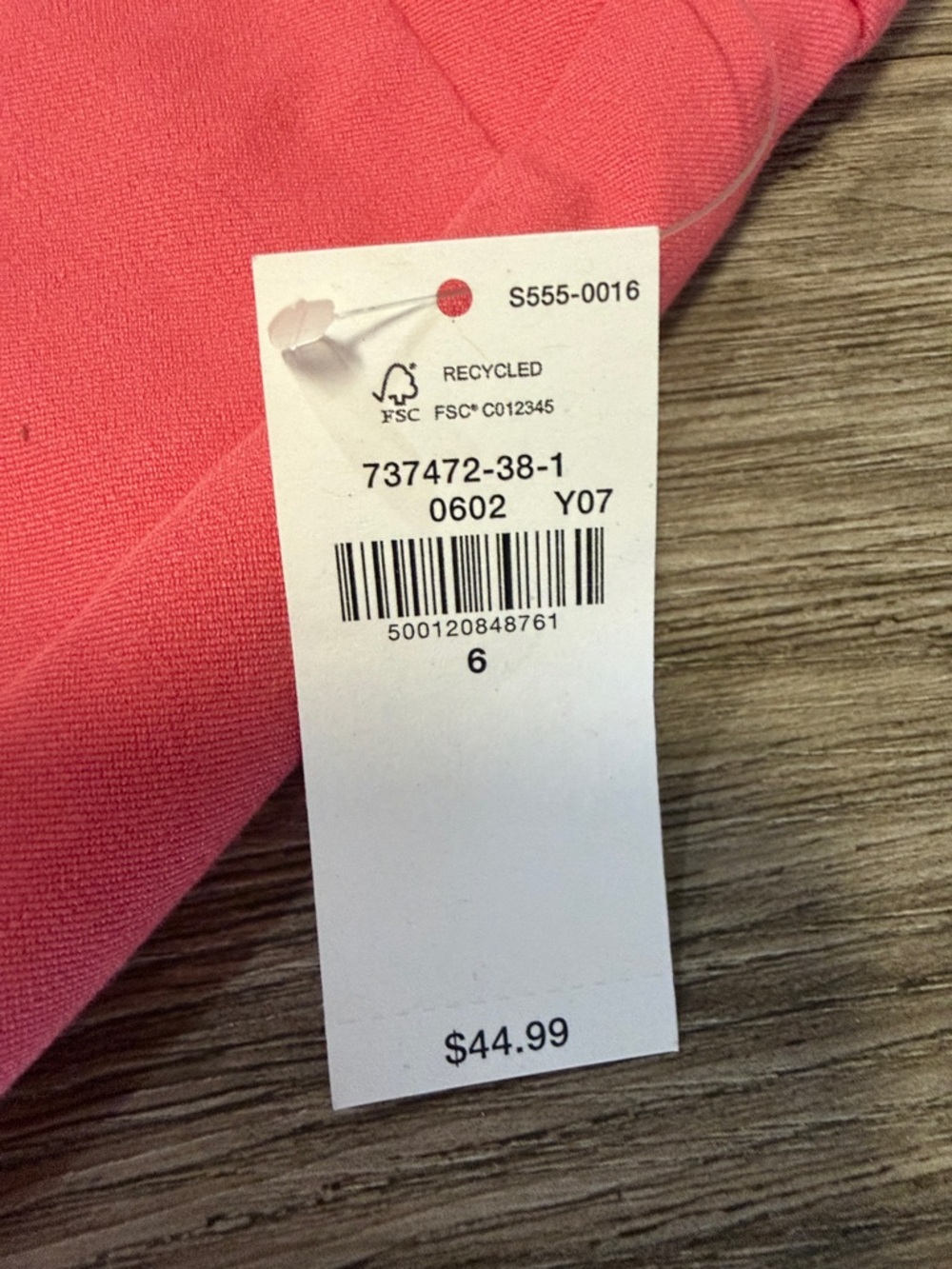 Old Navy Coral high rise pixie skinny ankle - Picture 5 of 5
